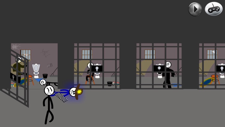 Stickman Prison Fighting