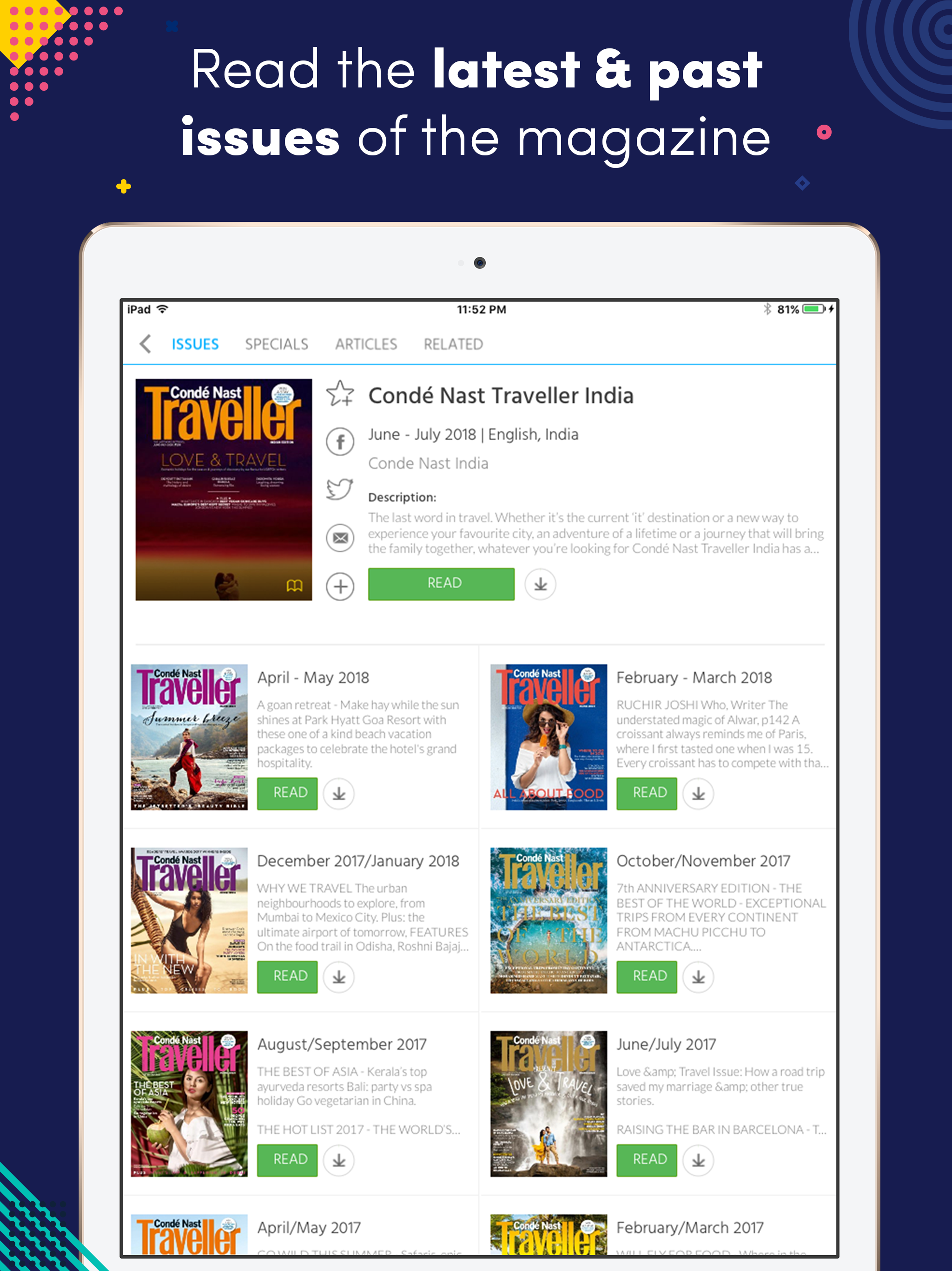 Condé Nast Traveller India screenshot 6