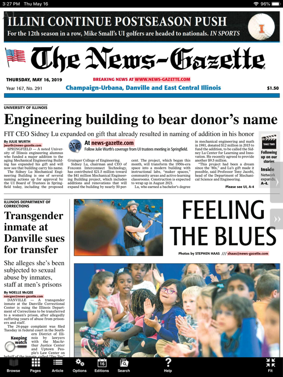 Screenshot #4 pour News-Gazette eEdition