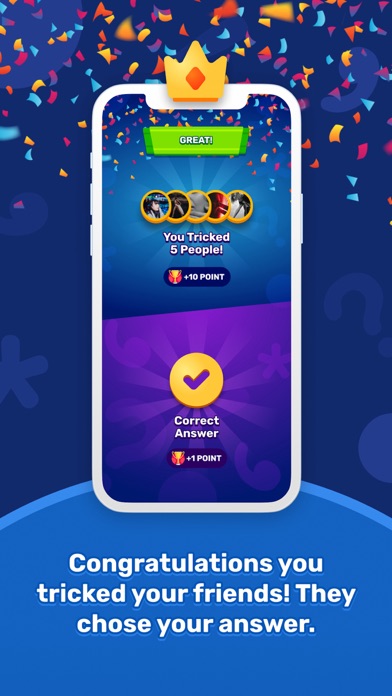 Zarta - Houseparty Trivia Game Screenshot