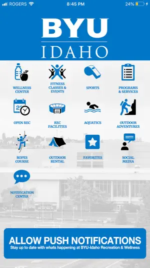 BYUI Rec & Wellness screenshot 1