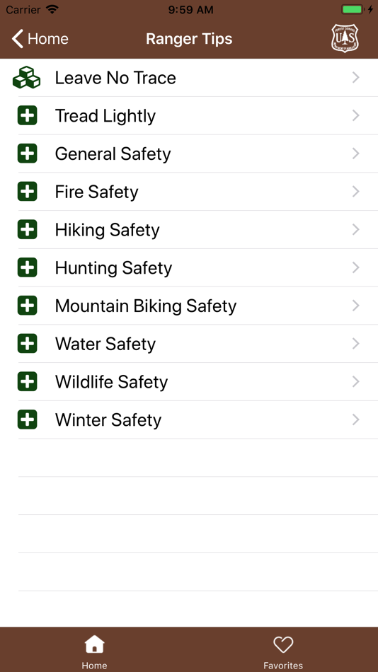 #6. Uinta-Wasatch-Cache NF (iOS) Podle: US Forest Service