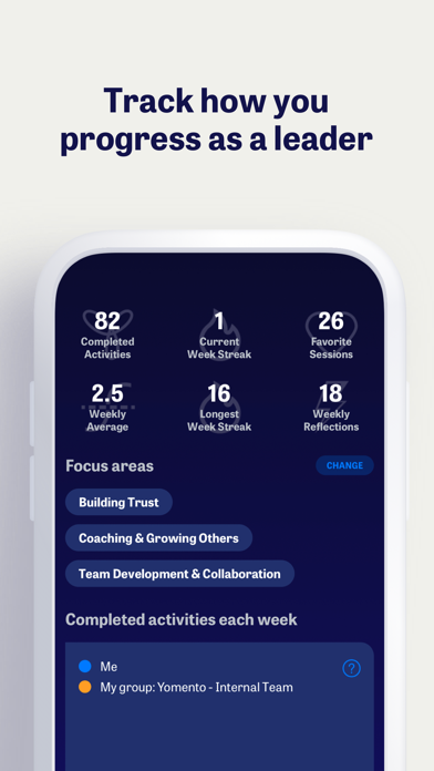 Yomento – leadership training Screenshot