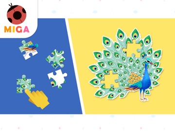 Miga Forest : puzzle iPad screenshot