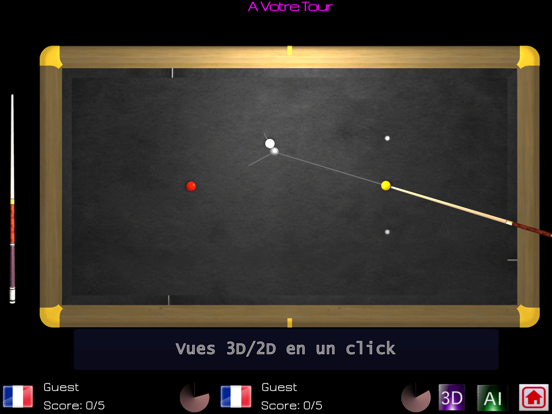 Screenshot #5 pour Billard Français Carambole