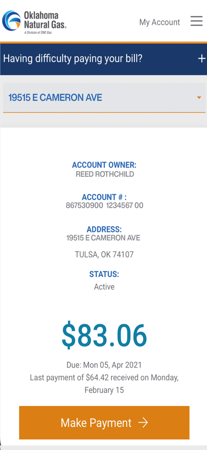 Oklahoma Natural Gas