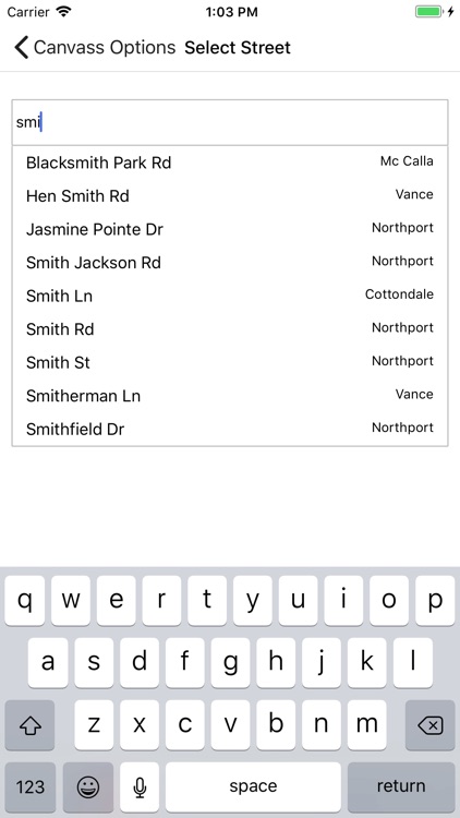 Red Shift Canvassing App