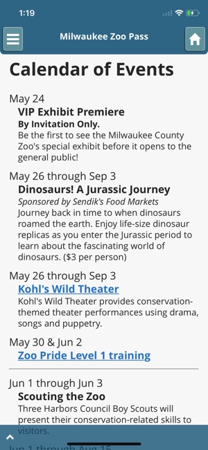 Milwaukee Zoo Pass App(圖5)-速報App