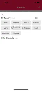 Newsify screenshot #2 for iPhone