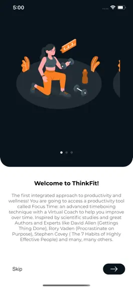 Game screenshot ThinkFit Productivity, Fitness mod apk