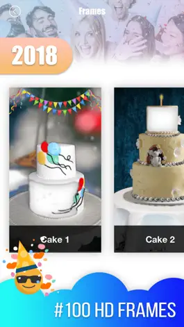 Game screenshot Birthday Cake Photo Frame 2018 mod apk