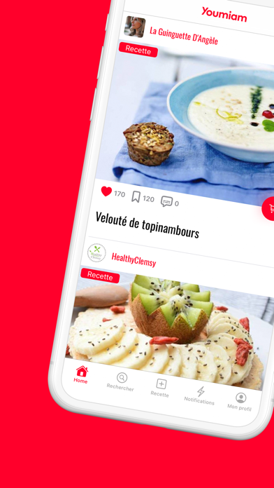 Screenshot #1 pour Youmiam - recettes visuelles