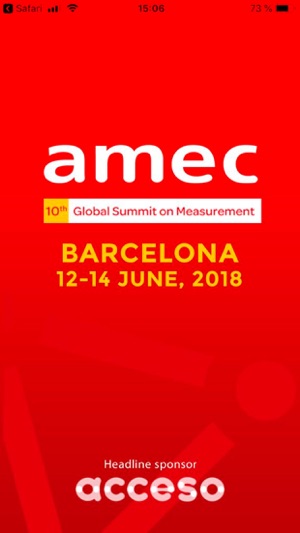 AMEC Global Summit 2018(圖1)-速報App