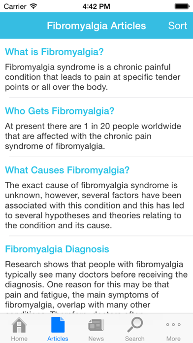 Fibromyalgia by AZoMedical Screenshot