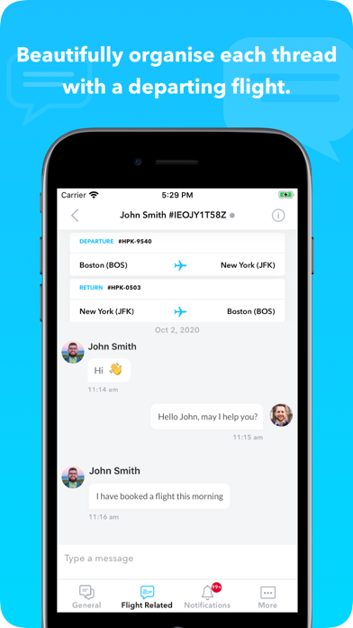 JetOS Messenger Screenshot