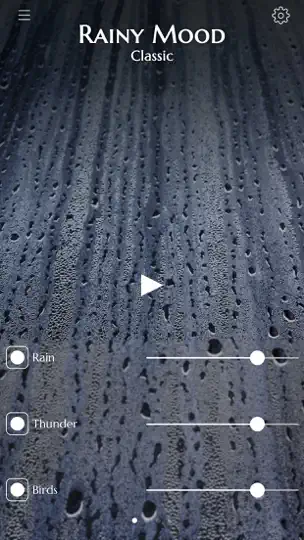 Rainy Mood Lite iPhone Ekran Görüntüsü 1