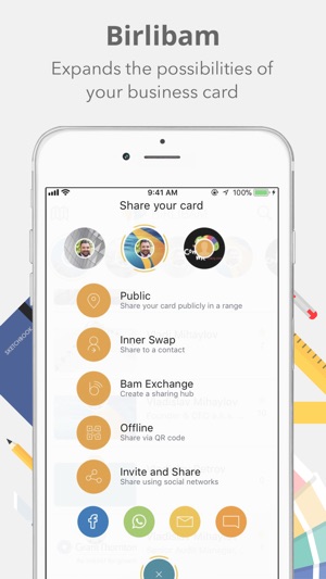 Birlibam Business Card Network(圖2)-速報App