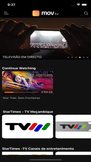 MovTV screenshot 1