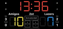 Game screenshot Simple Futsal Scoreboard apk