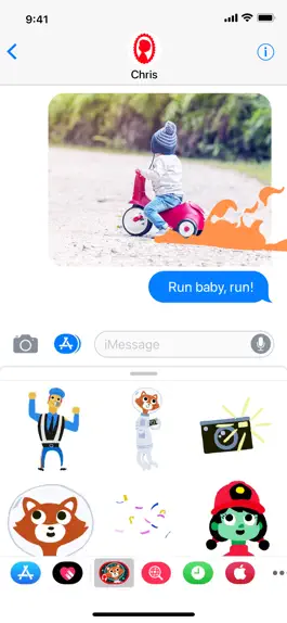 Game screenshot Professions Animated Stickers hack