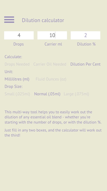 Essential Oil Blending Tool screenshot-3