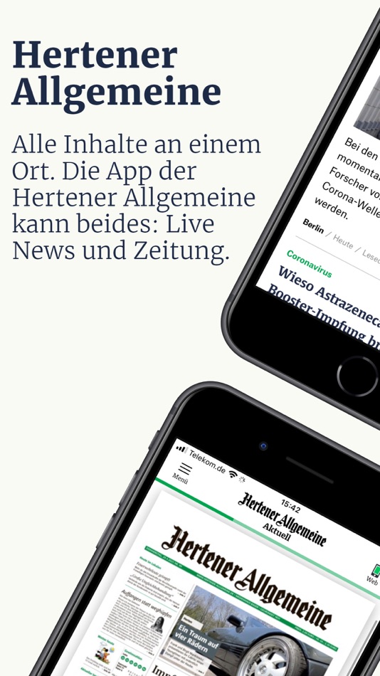 #1. Hertener Allgemeine (iOS) 由: Medienhaus Bauer GmbH & Co. KG