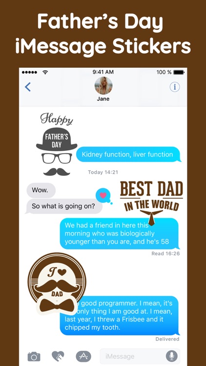 Father's Day Fun Stickers Pack