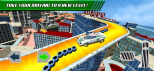 Roof Jumping: Stunt Driver Sim screenshot #4 for iPhone