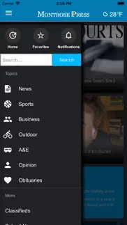 montrose daily press media iphone screenshot 4