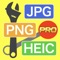 JPG,HEIC,PNGに一括変換-PRO