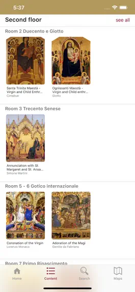 Game screenshot Uffizi Gallery apk