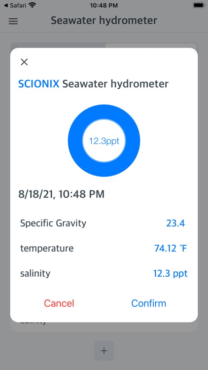 Specific Gravity Refractometer screenshot-3