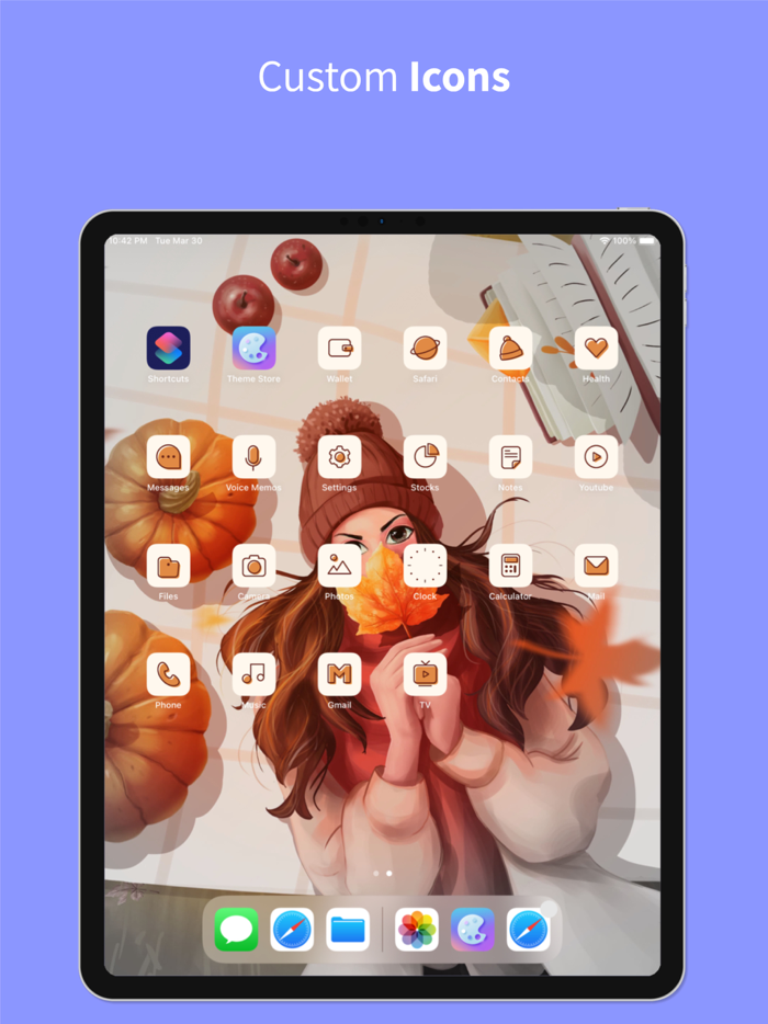 Theme Store widget changer