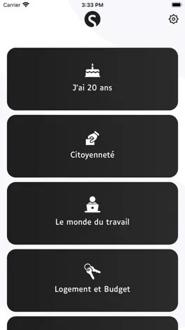 Game screenshot sens - Déficients Sensoriels apk