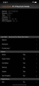 California Crime Finder-Phone screenshot #9 for iPhone