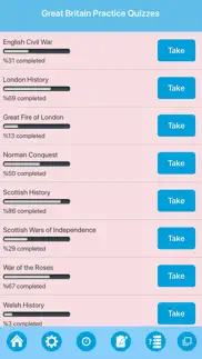great britain history quiz iphone screenshot 2