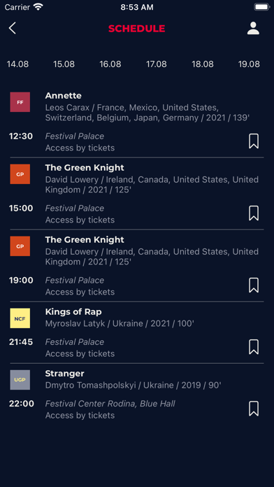 OIFF Screenshot