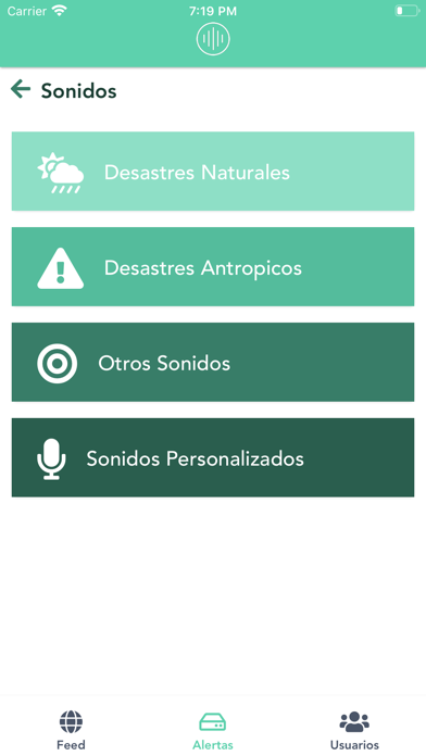 Alertándote Alerta Sísmica Screenshot