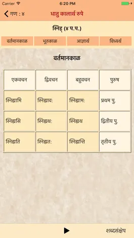 Game screenshot संस्कृत-व्याकरण hack