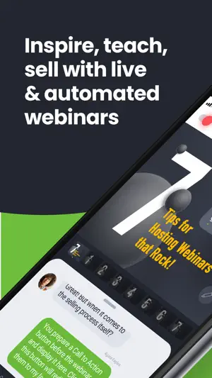 ClickMeeting Webinars Meetings screenshot 1