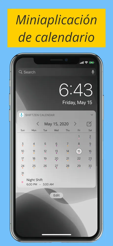 ShiftZen, Calendario de Turnos