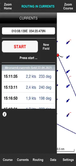 Game screenshot Currents measuring and routing apk