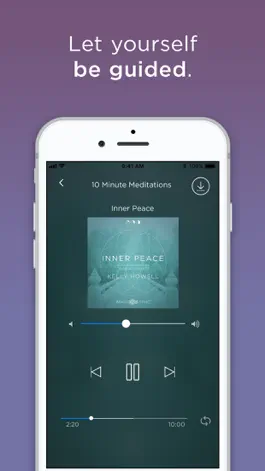 Game screenshot Meditate Me Guided Meditation apk