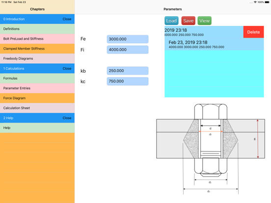 Screenshot #6 pour Bolted Joint Analysis