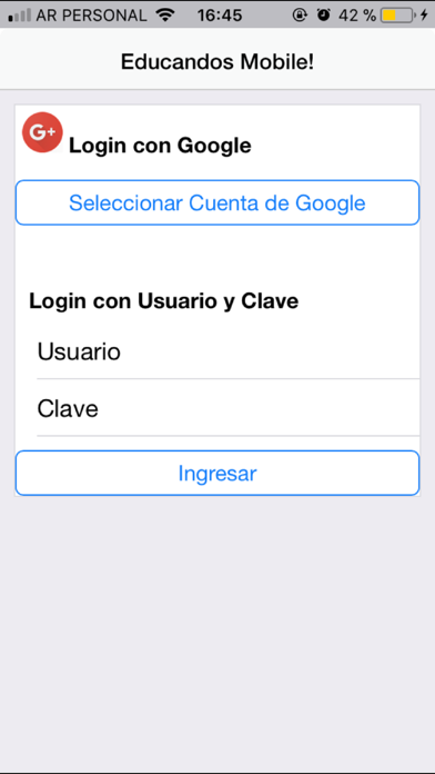 EducanDos - Familias Screenshot