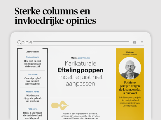 Trouw - Nieuws & Verdieping iPad app afbeelding 4