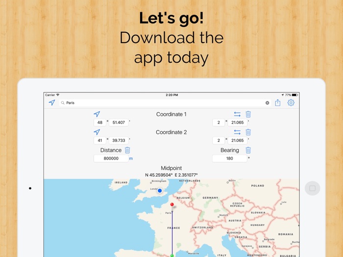 Coordinates Calculator Pro