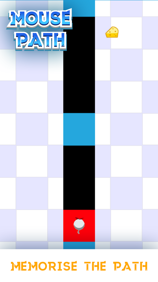 #3. Mouse Path : Brain Memory Game (iOS) By: Pawana Chatwaranon