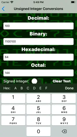 Game screenshot Computer Science Converter apk