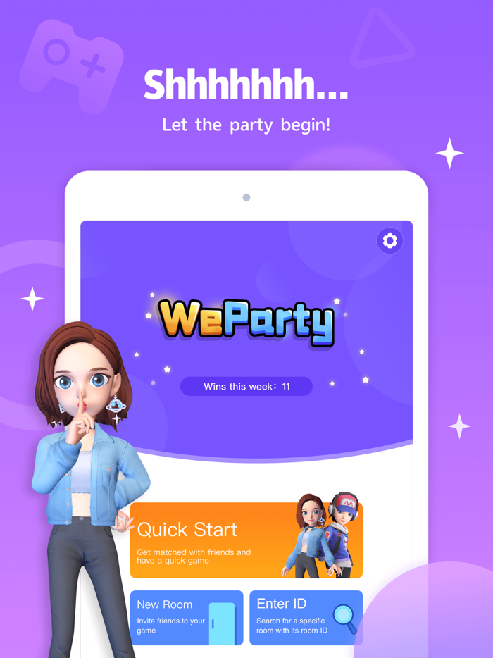WeParty - Voice Party Gaming